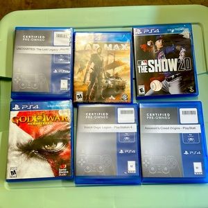 Pre-Owned PlayStation 4 games